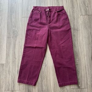 Vintage 90s Purple High-Waisted Denim
